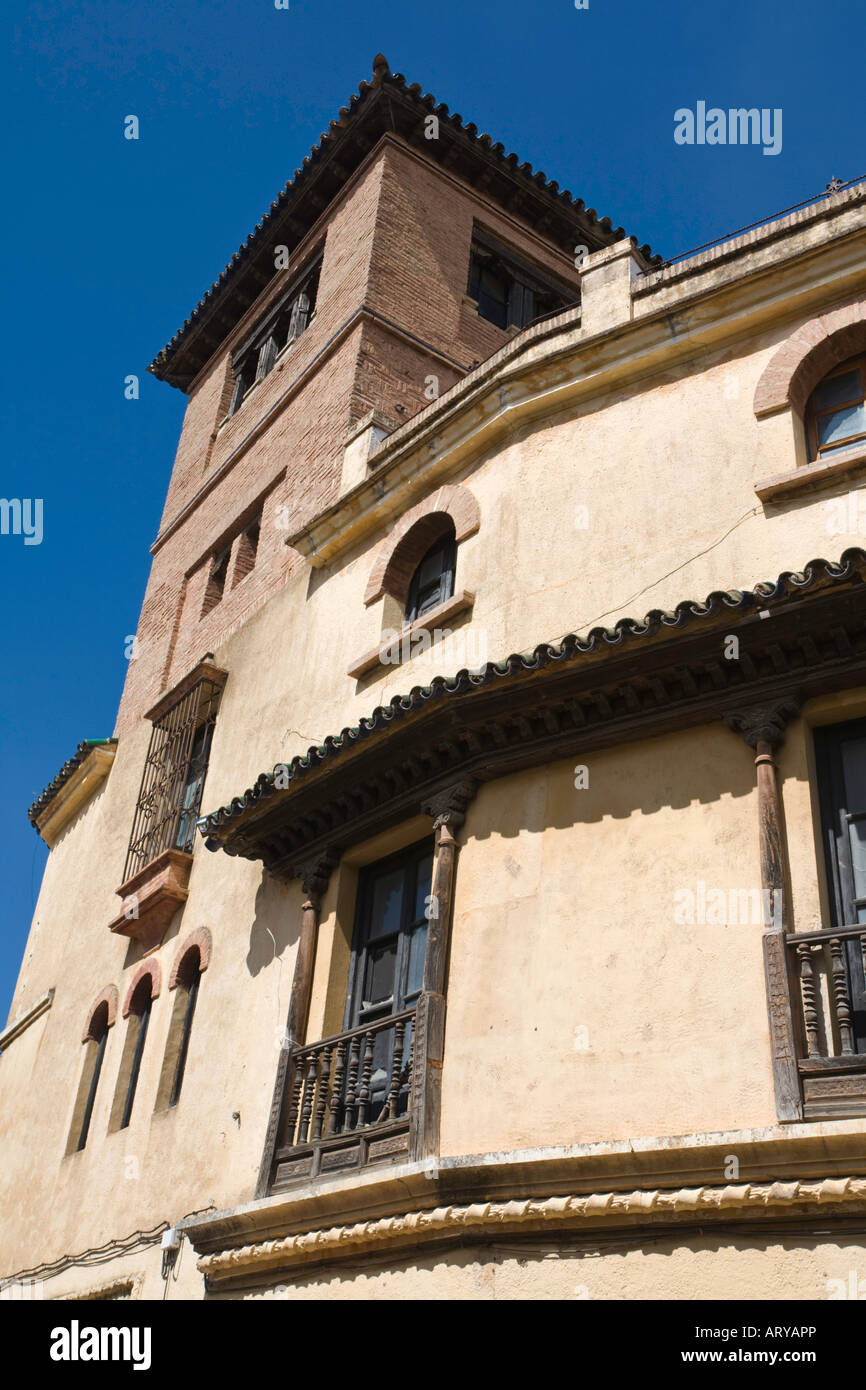 La Casa del Rey Moro Haus der Morisken König Ronda Malaga Andalusien Spanien Stockfoto