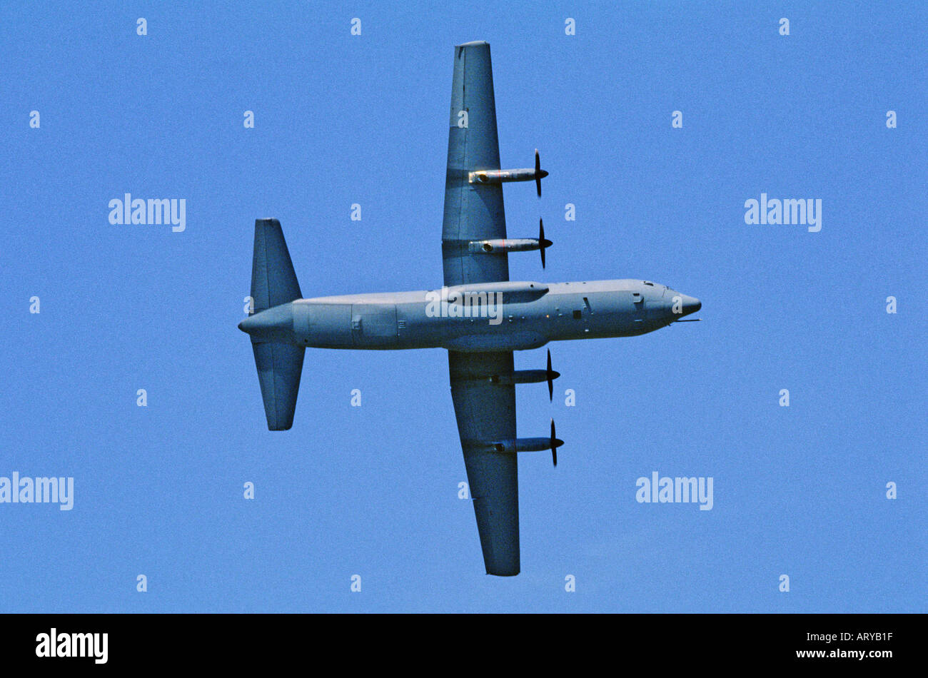 RAF Lockheed Martin C-130J Super Hercules Transportflugzeuge Stockfoto