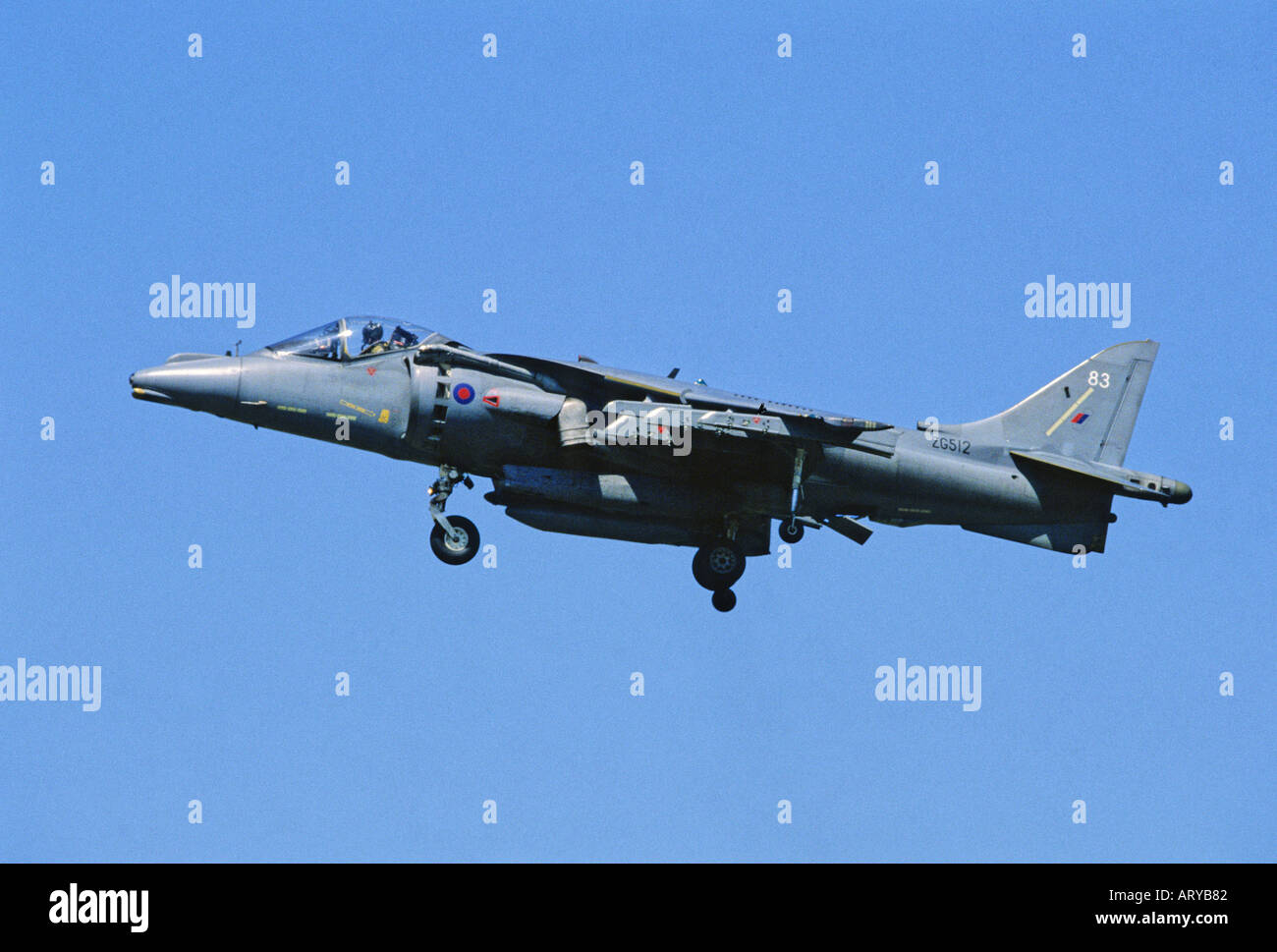 RAF Harrier GR7 VSTOL Flugzeug Stockfoto