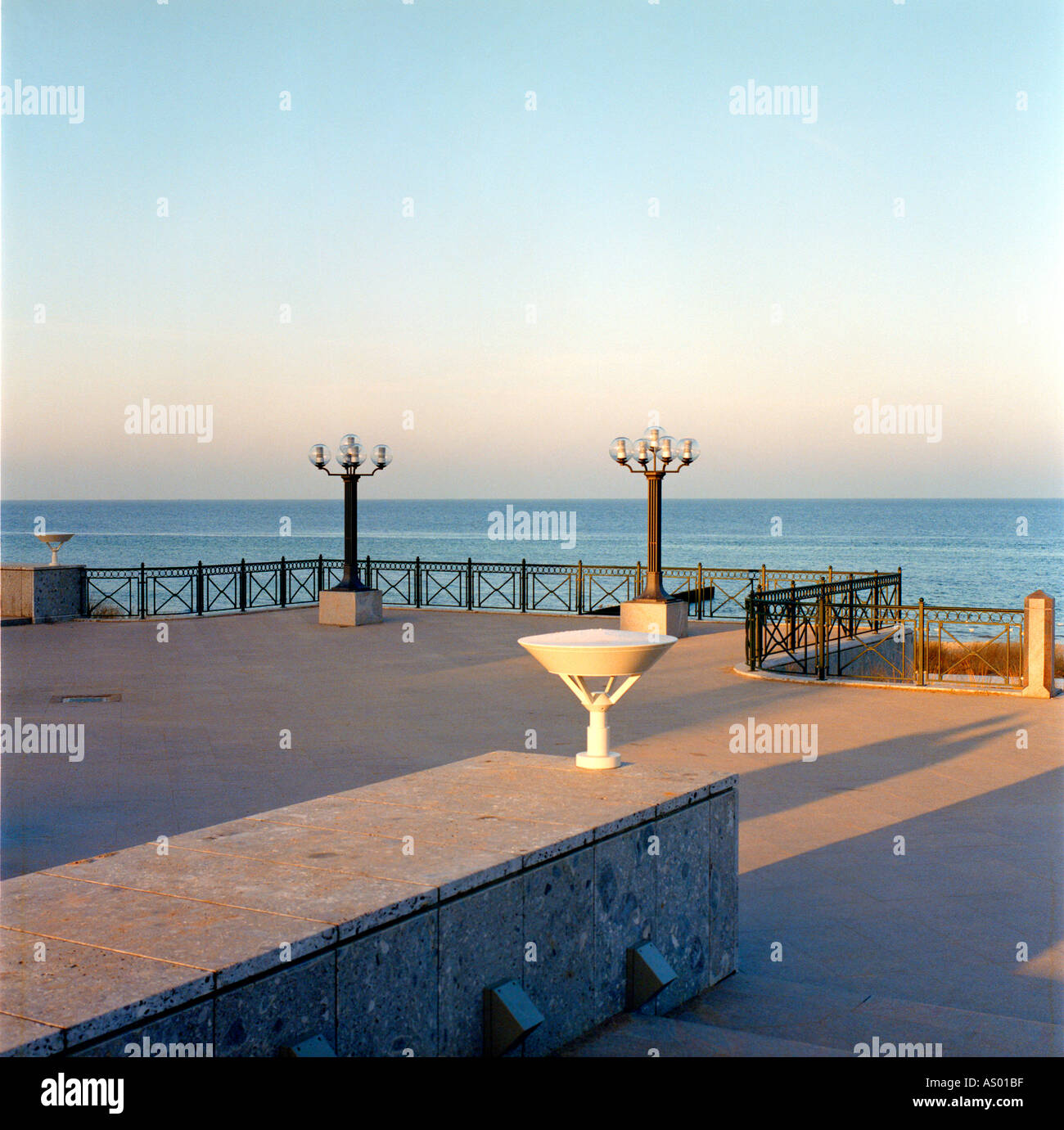 Szene in Kühlungsborn Deutschland 1994 Stockfoto