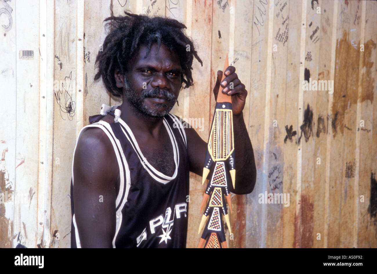 Nguiu Gemeinschaft Bathurst Tiwi Islands Australien Stockfoto