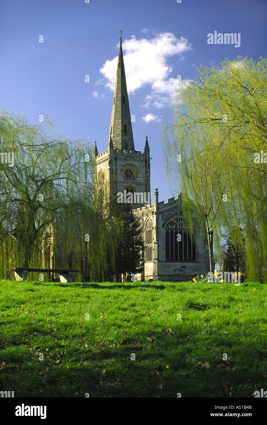 Kirche der Heiligen Dreifaltigkeit Stratford-upon-Avon England UK Stockfoto
