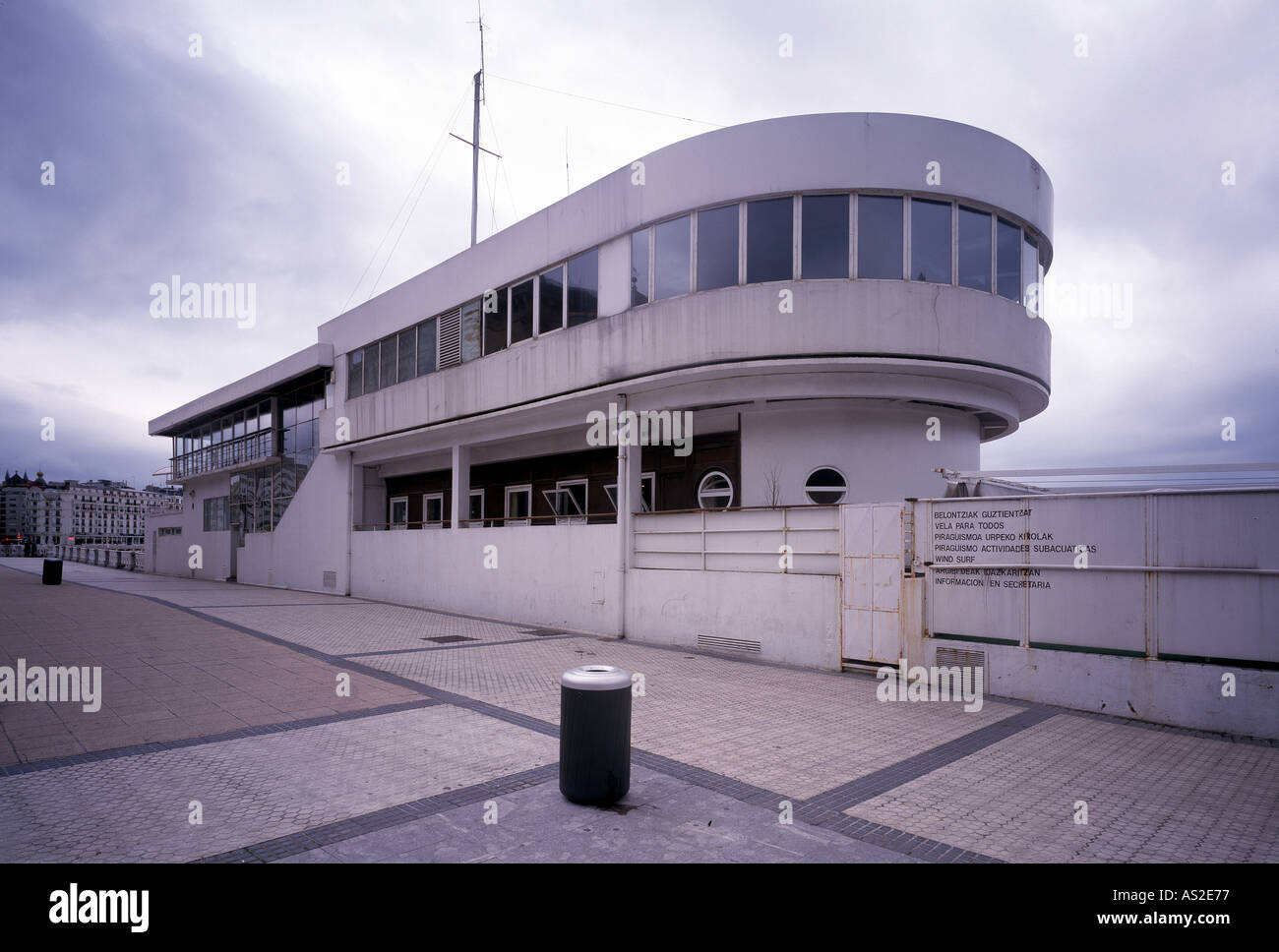 San Sebastian, Club Nautico (Segelclub), 1929 Stockfoto