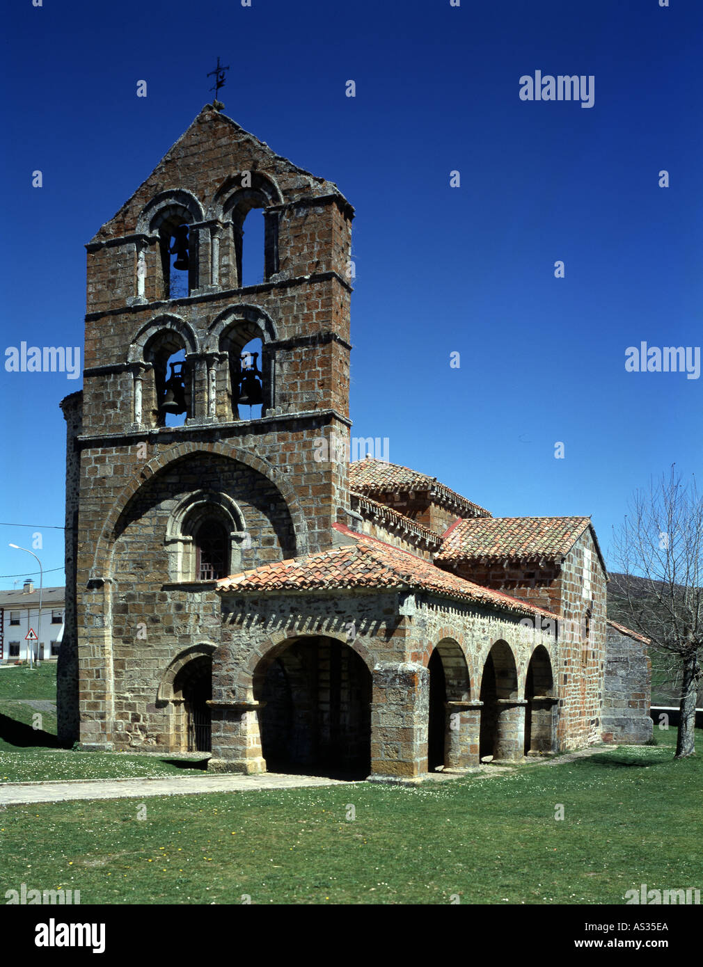 San Salvador de Cantamunda, Kirche, Aussenansicht Stockfoto