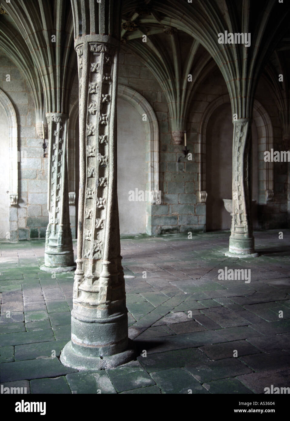 Oseira, Kloster, Kapitelsaal, 16. Halbmonatsschrift Stockfoto