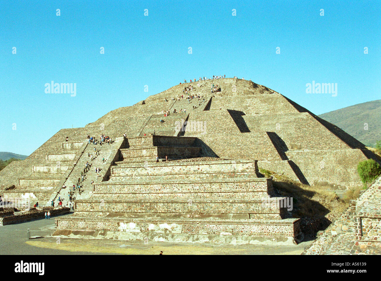 Pyramide des Mondes Teotihuacan, Mexiko Stockfoto