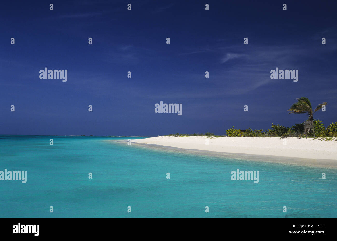 Venezuela Los Roques Crasqui Stockfoto