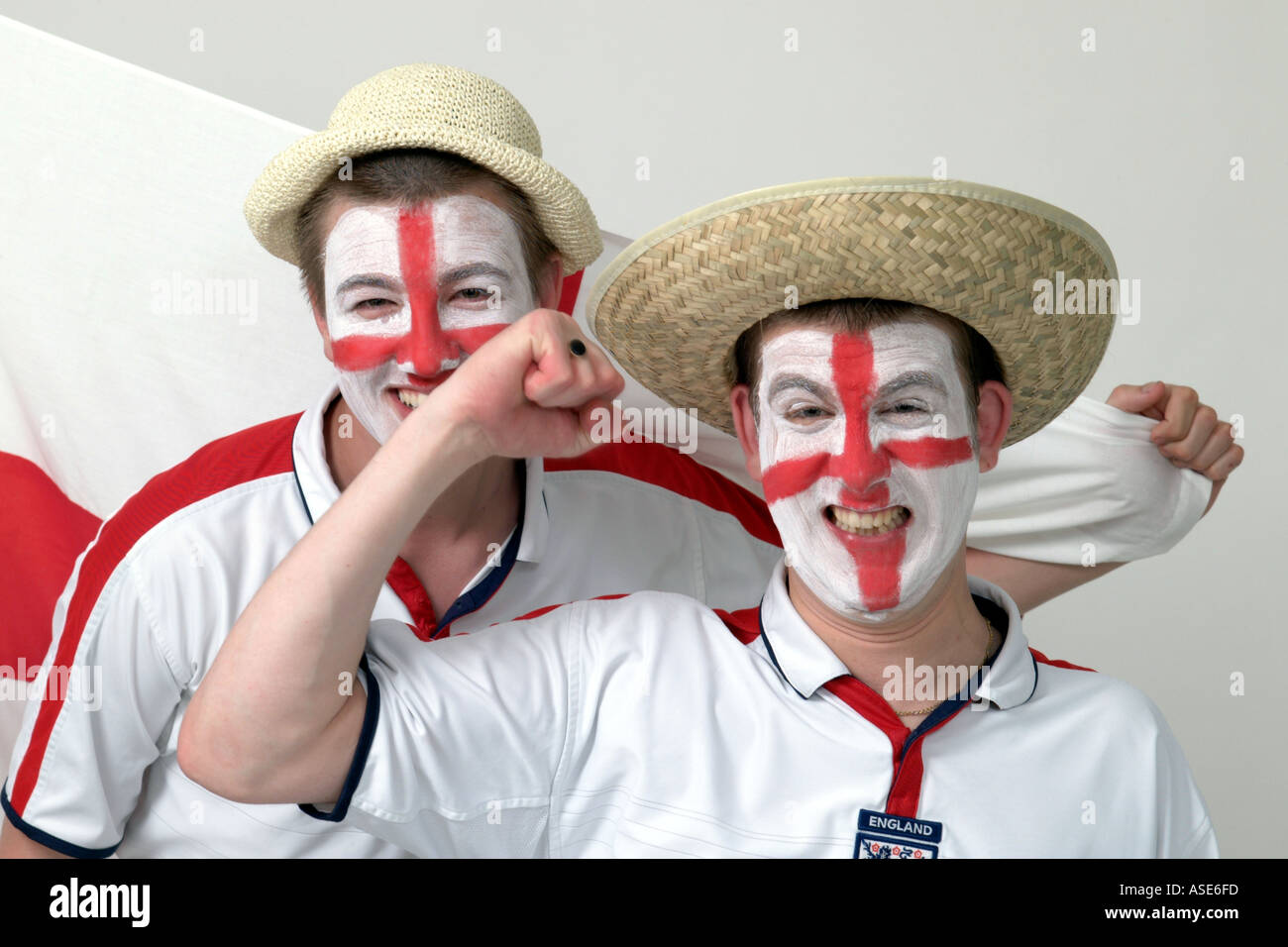 England Fußball-Fans 03 Stockfoto