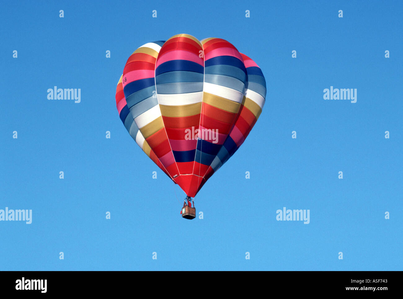 Heißluftballons Stockfoto