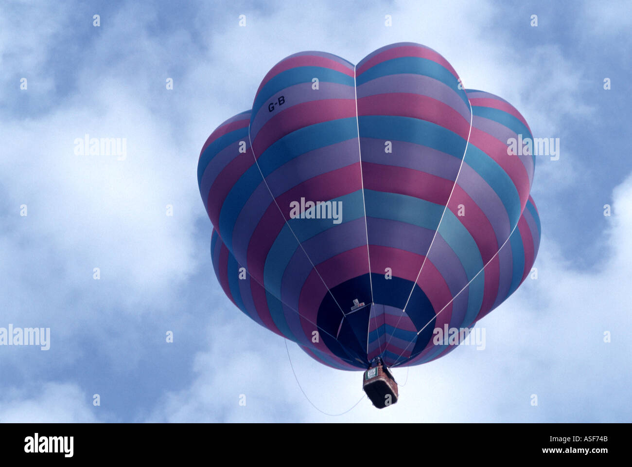 Heißluftballon Stockfoto