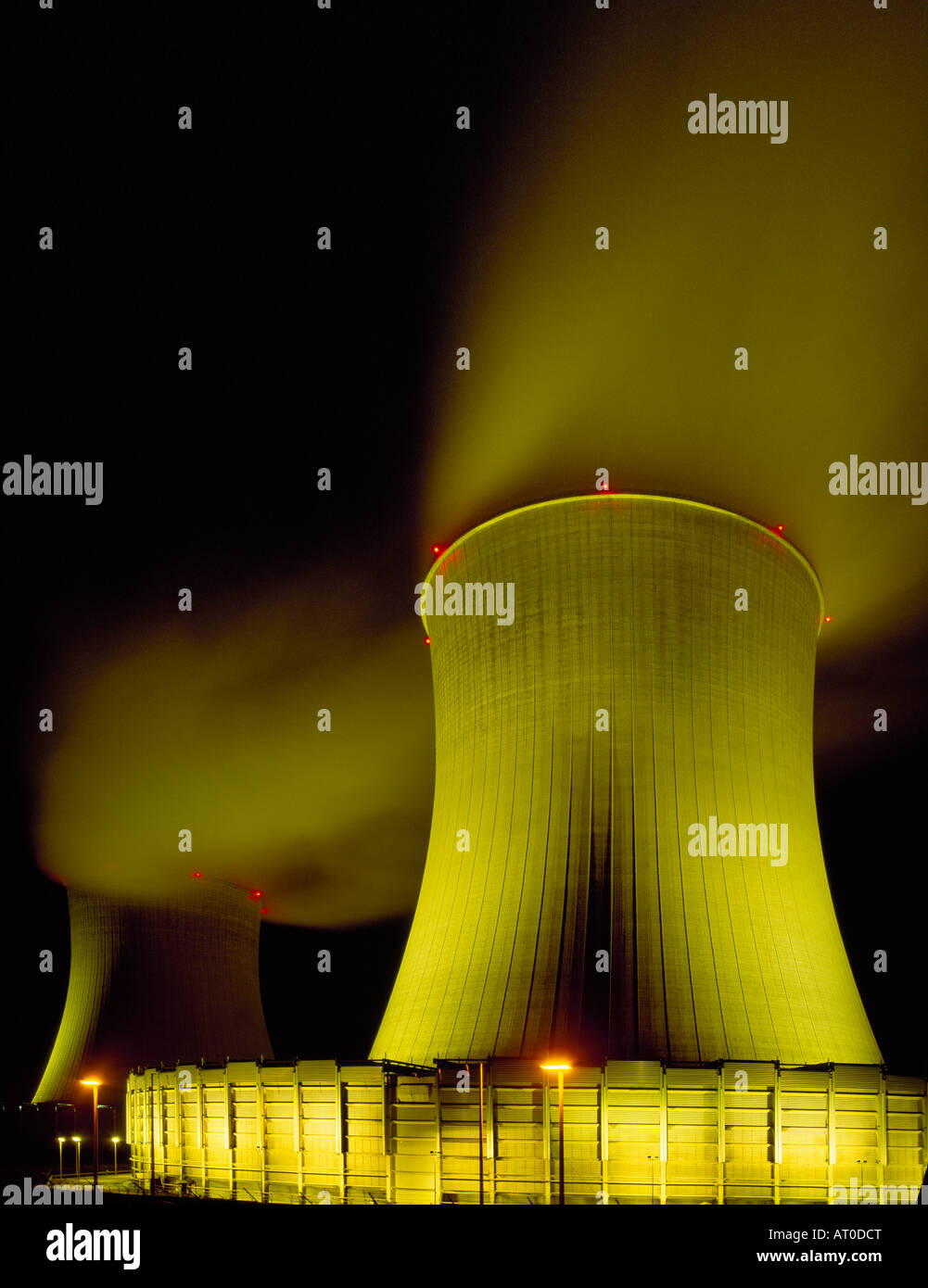 Kernkraftwerk Thionville, Frankreich Stockfoto