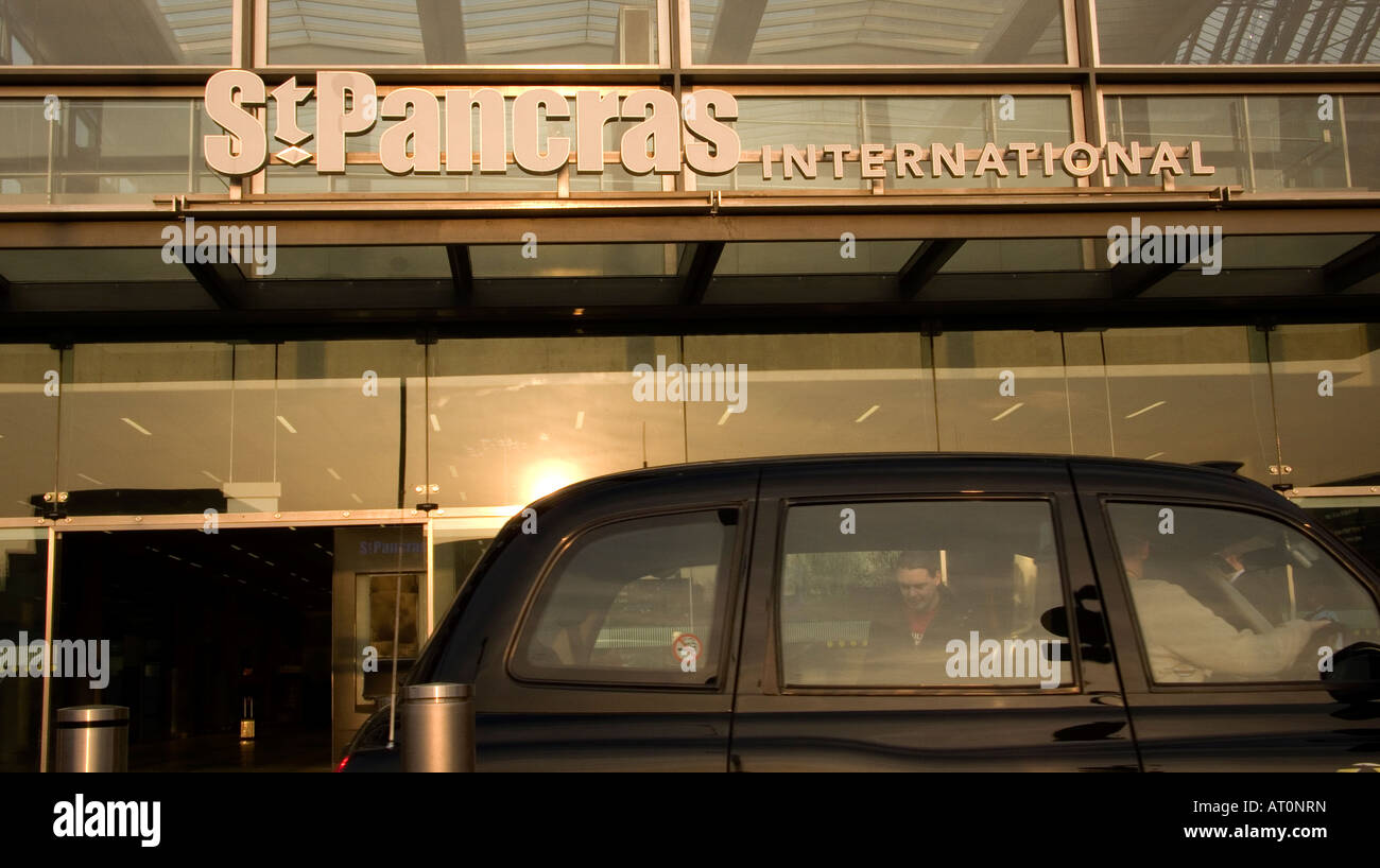 St. Pancras International Station London UK Stockfoto