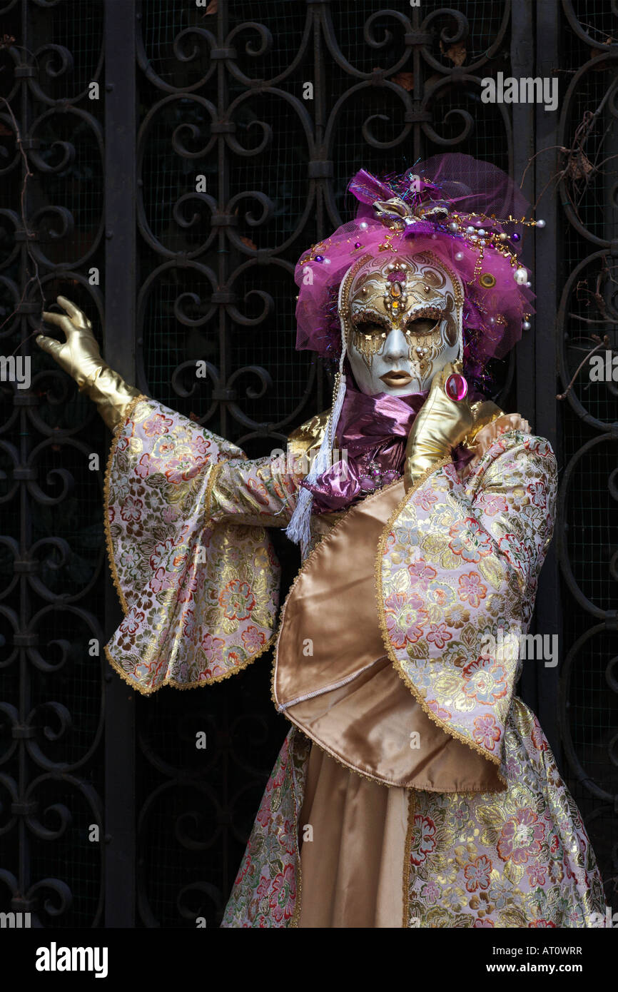 Karneval in Venedig 2008 Stockfoto