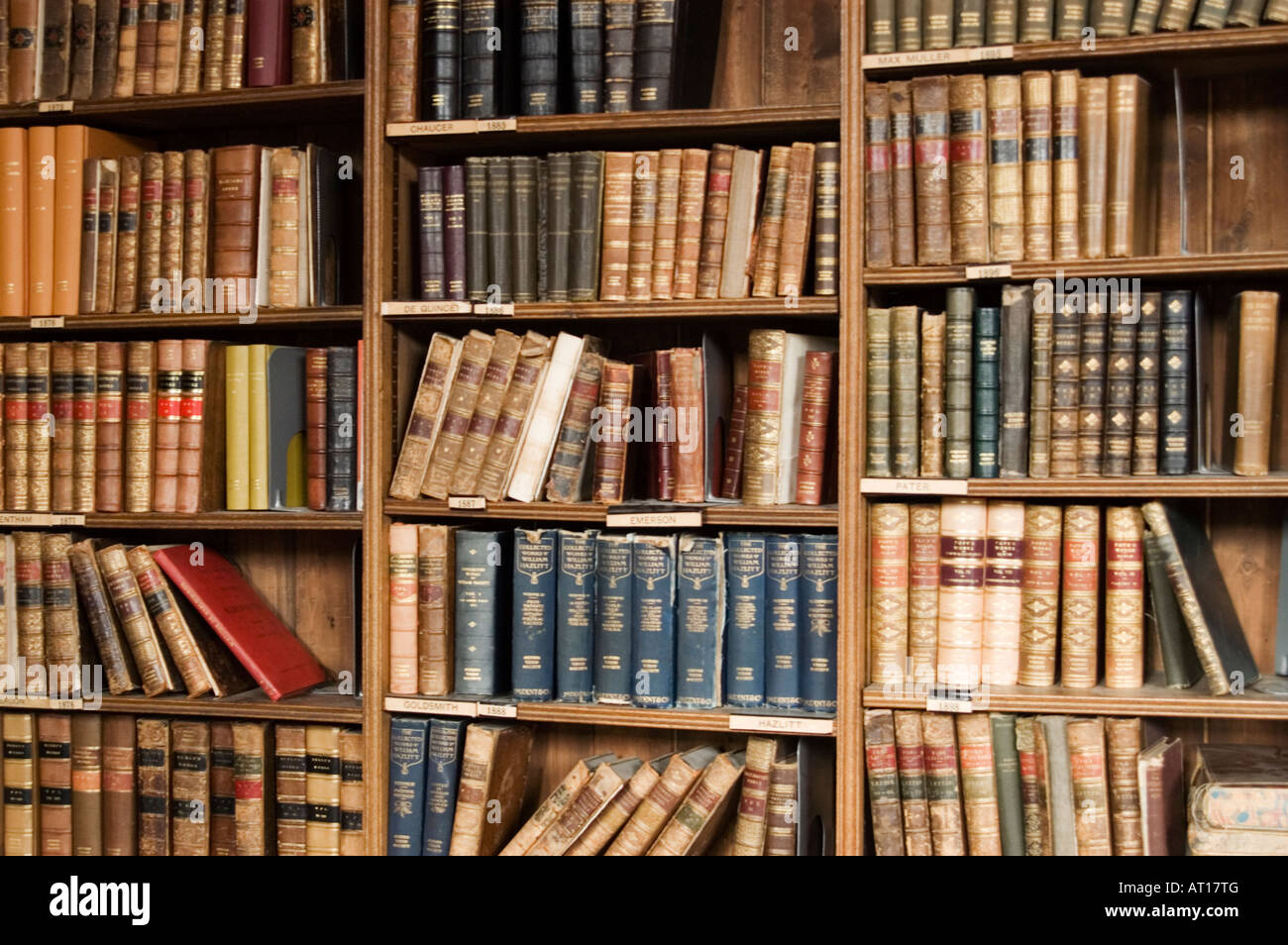 3590 Bücher Stockfoto