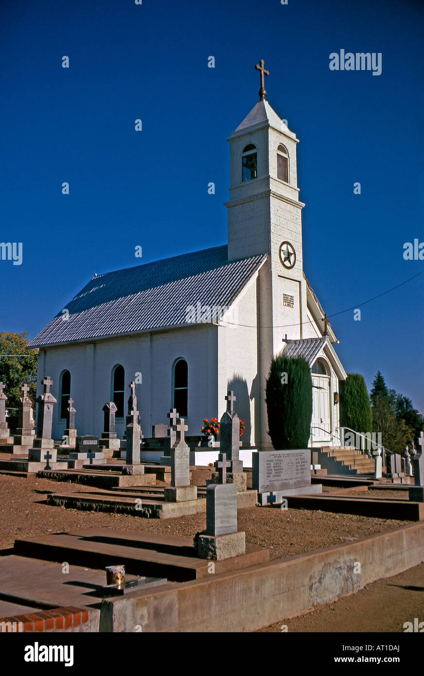 Saint Sava serbisch-orthodoxen Kirche, Jackson, Kalifornien, USA Stockfoto