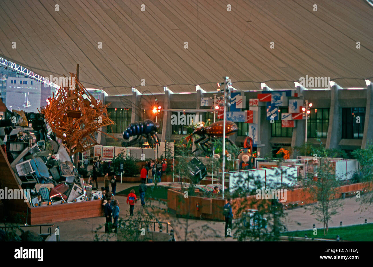 USA-Pavillon auf der Weltausstellung 74, Spokane, Washington, USA 1974 Stockfoto