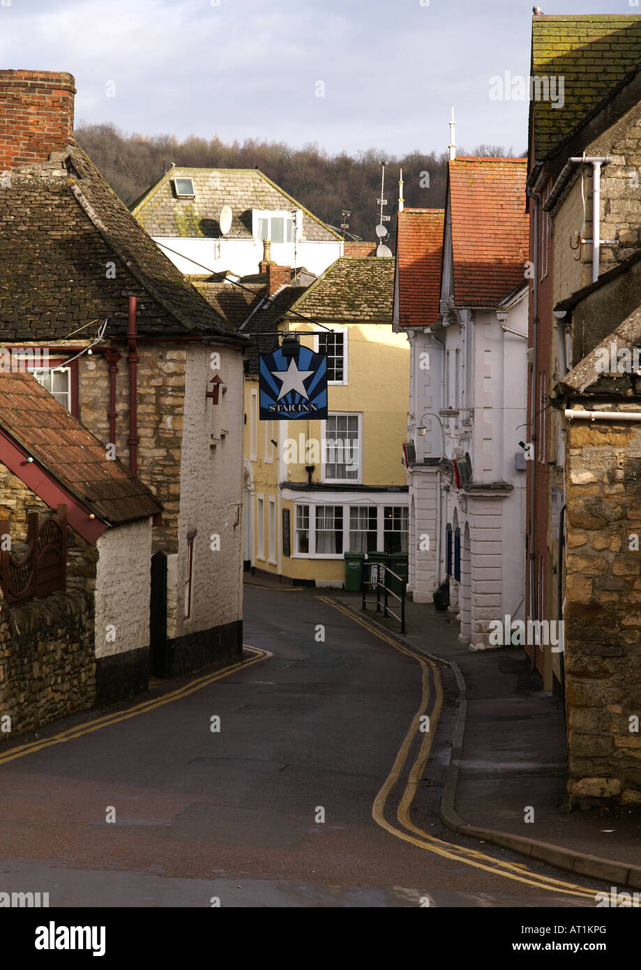Star Inn Wotton unter Edge Gloucestershire, England Stockfoto