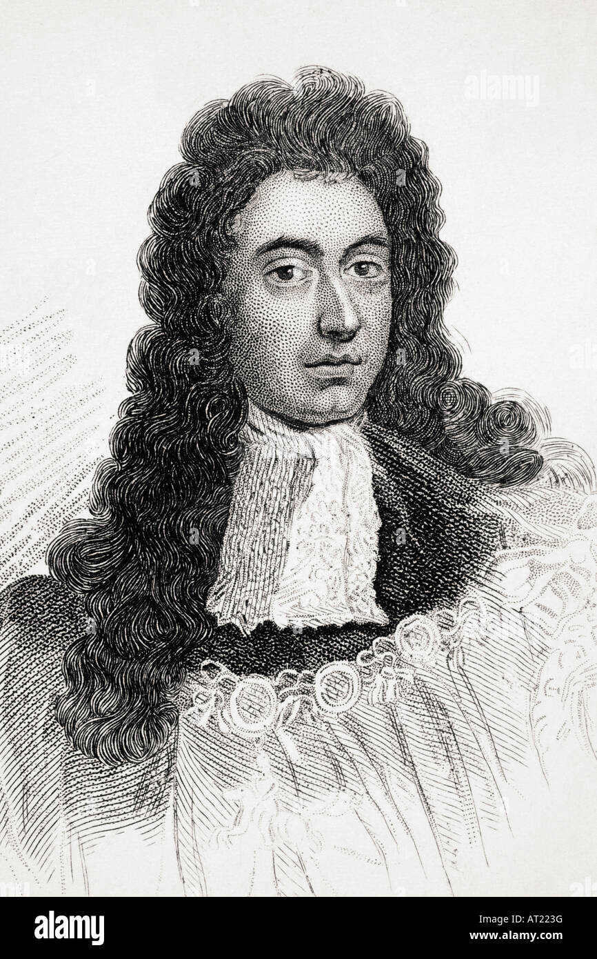 Wilhelm III., aka Wilhelm von Orange und Wilhelm II. als König von Schottland, 1650 - 1702. König von England, Schottland und Irland. Stockfoto