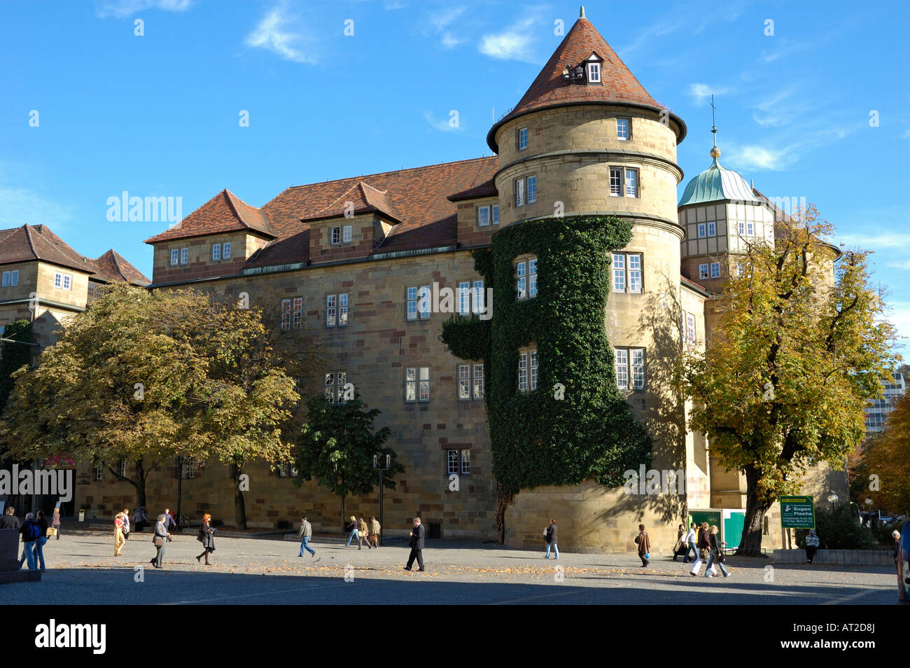 Altes Schloss (Altes Schloss), Stuttgart, Baden-Württemberg, Deutschland Stockfoto
