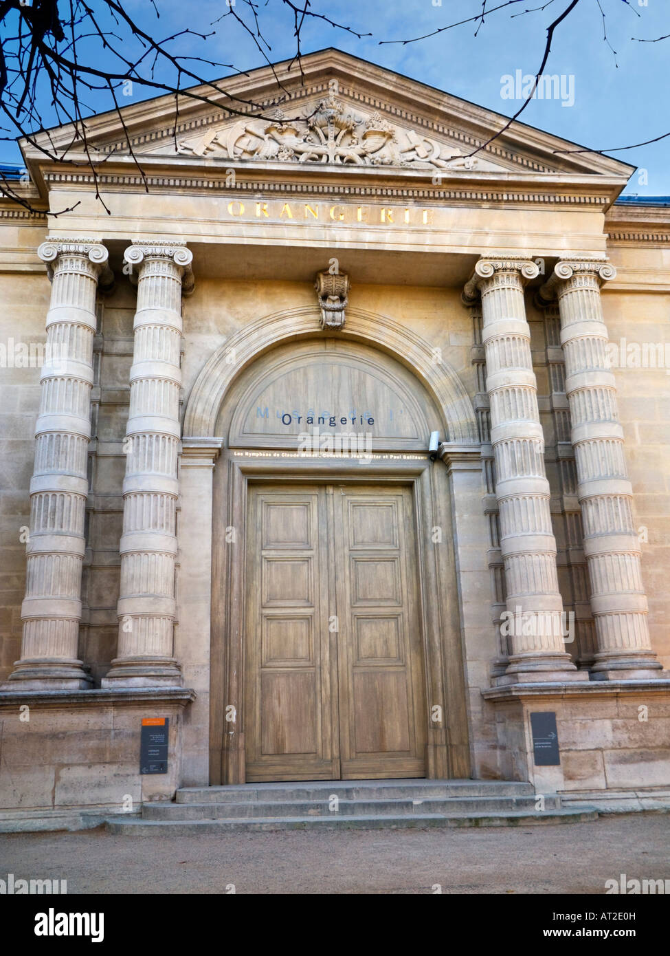Musee de l ' Orangerie, Orangerie-Museum im "Jardin des Tuileries" Paris Frankreich Europa Stockfoto