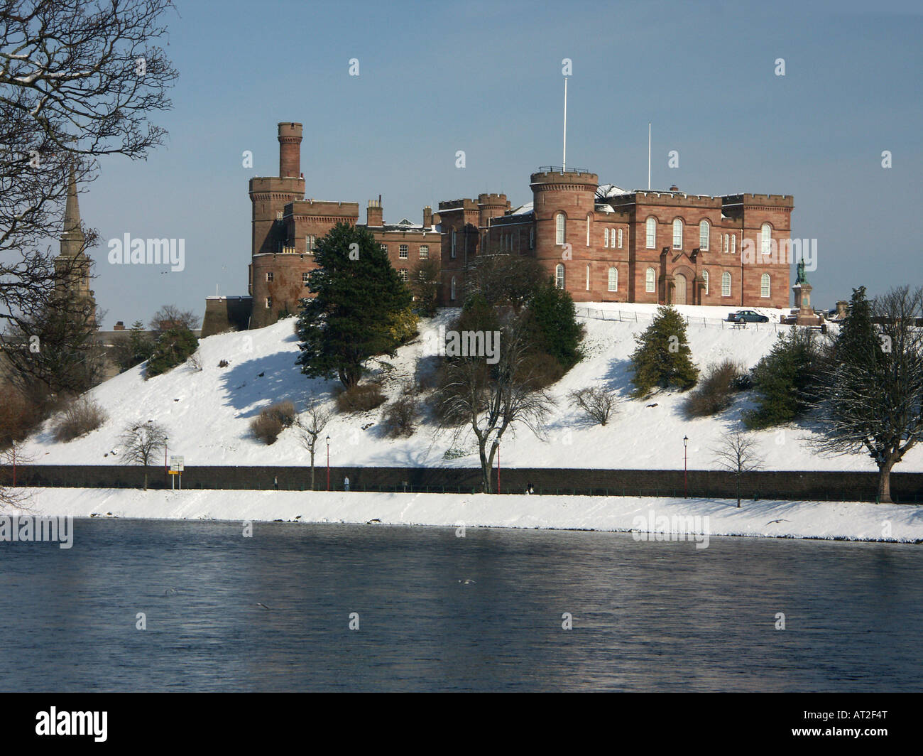 Inverness Castle, Inverness, Schottland Stockfoto