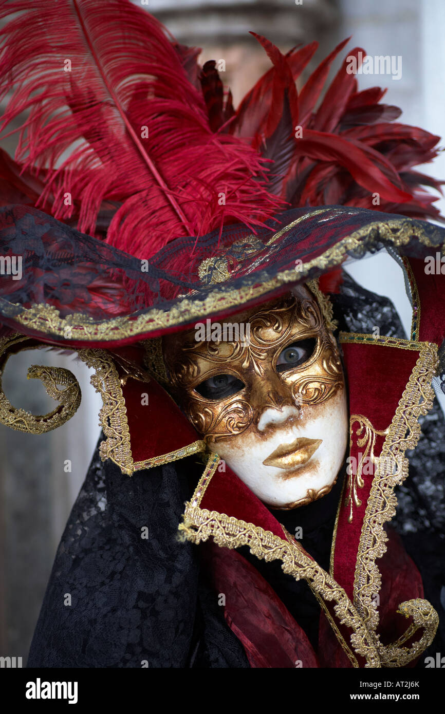 Karneval in Venedig 2008 Stockfoto