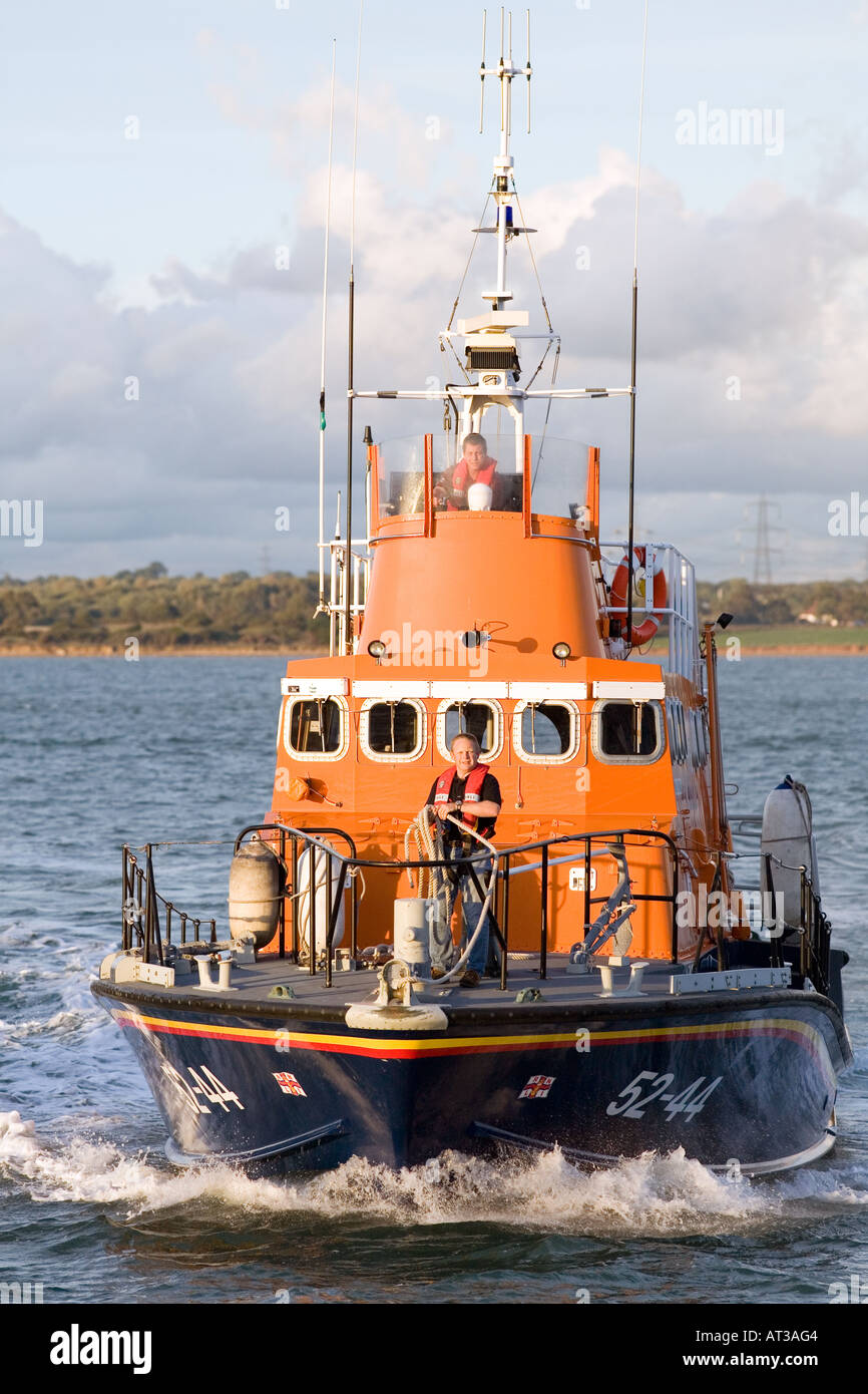 Calshot RNLI Lifeboat Southampton Water Stockfoto