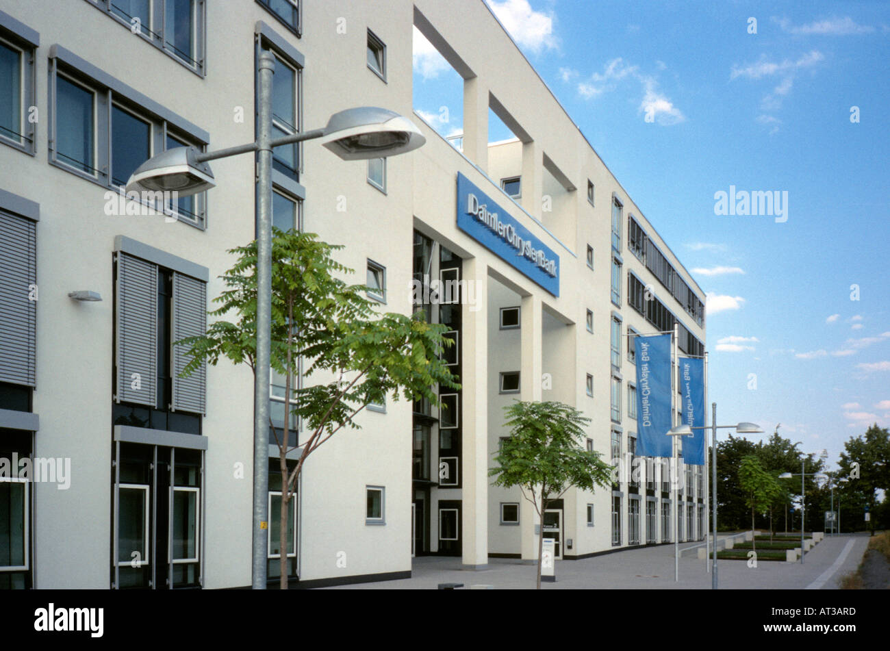 Die DaimlerChrysler Bank auf dem Pragsattel in Stuttgart Deutschland Stockfoto
