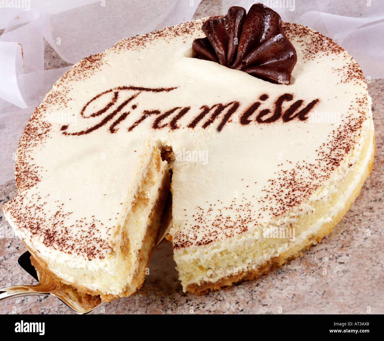 ITALIENISCHES TIRAMISU Stockfoto