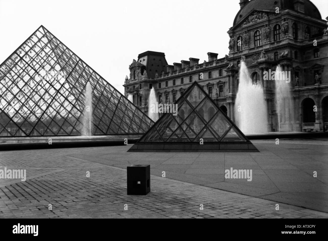 Der Louvre Stockfoto