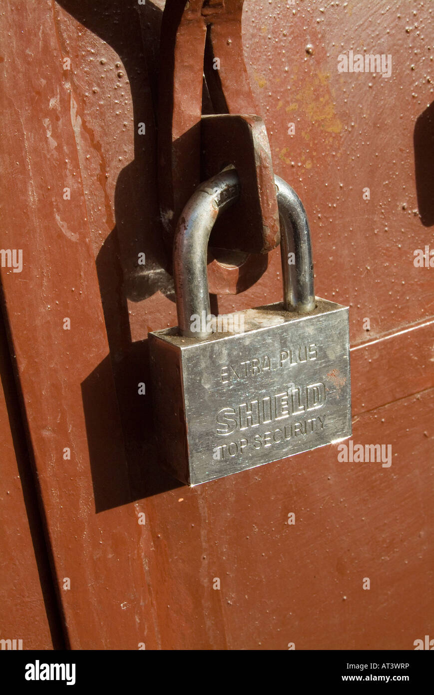 Vorhängeschloss Stockfoto