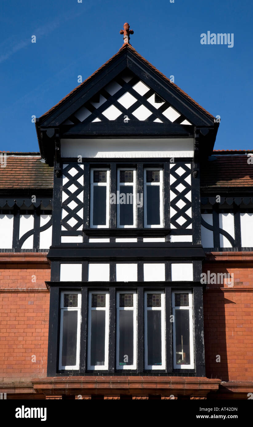 19. Jahrhunderts viktorianischen überdachte Geschäfte. Heaton Moor, Stockport, grösseres Manchester, Vereinigtes Königreich. Stockfoto