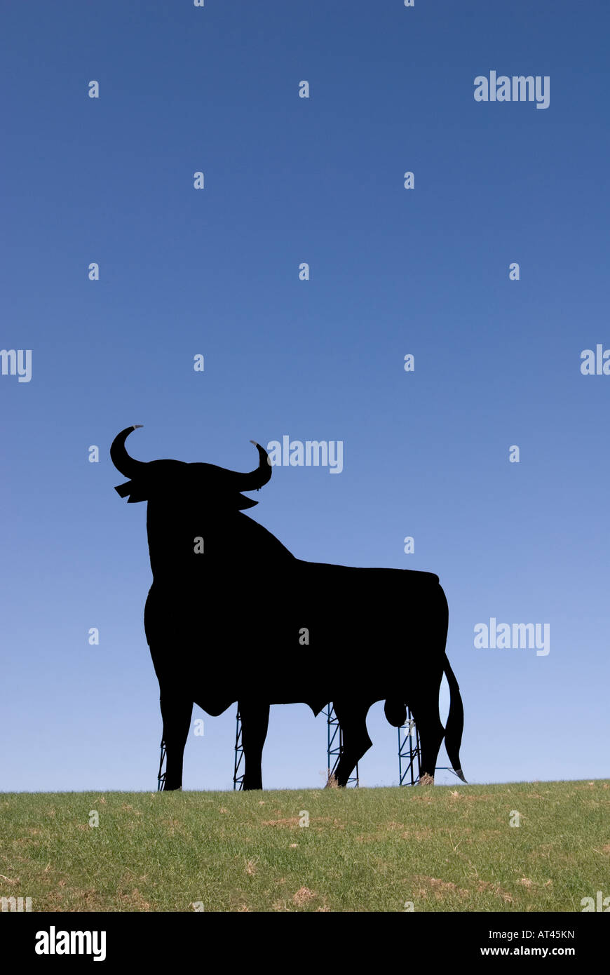 Form der klassischen spanischen Stier Stockfoto