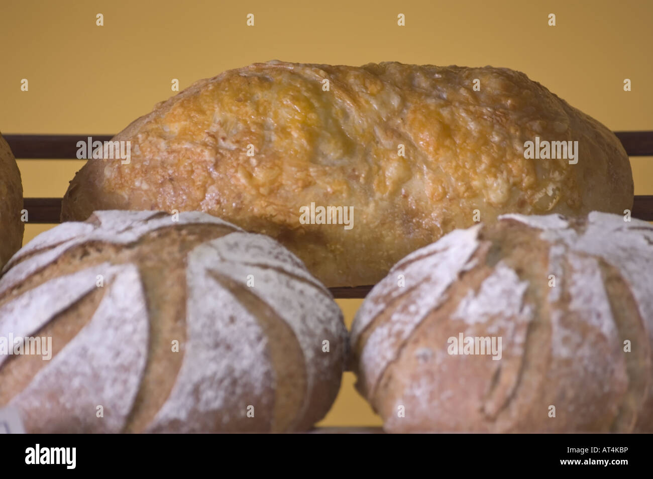 Frisches Brot Textur Stockfoto