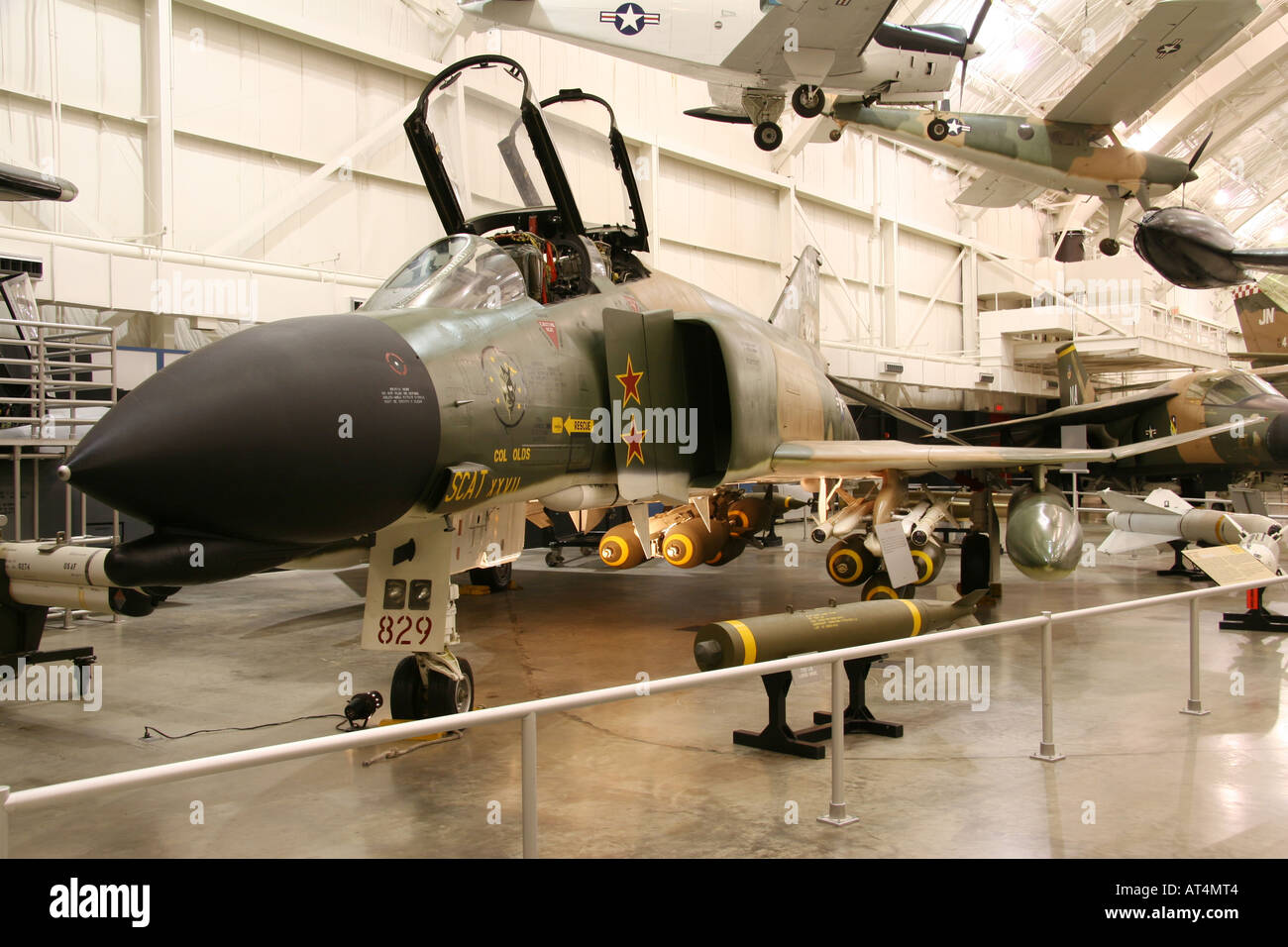 McDonnell Douglas F-4C Phantom II National Museum der United States Air Force Stockfoto