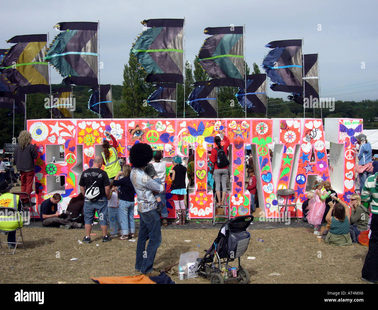 Bestival 2006, Isle Of Wight, UK. Stockfoto