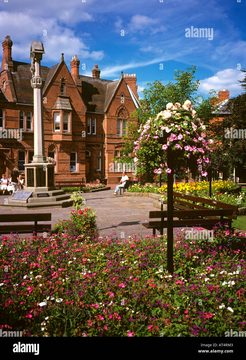 UK Cheshire Nantwich Kriegerdenkmal Stockfoto