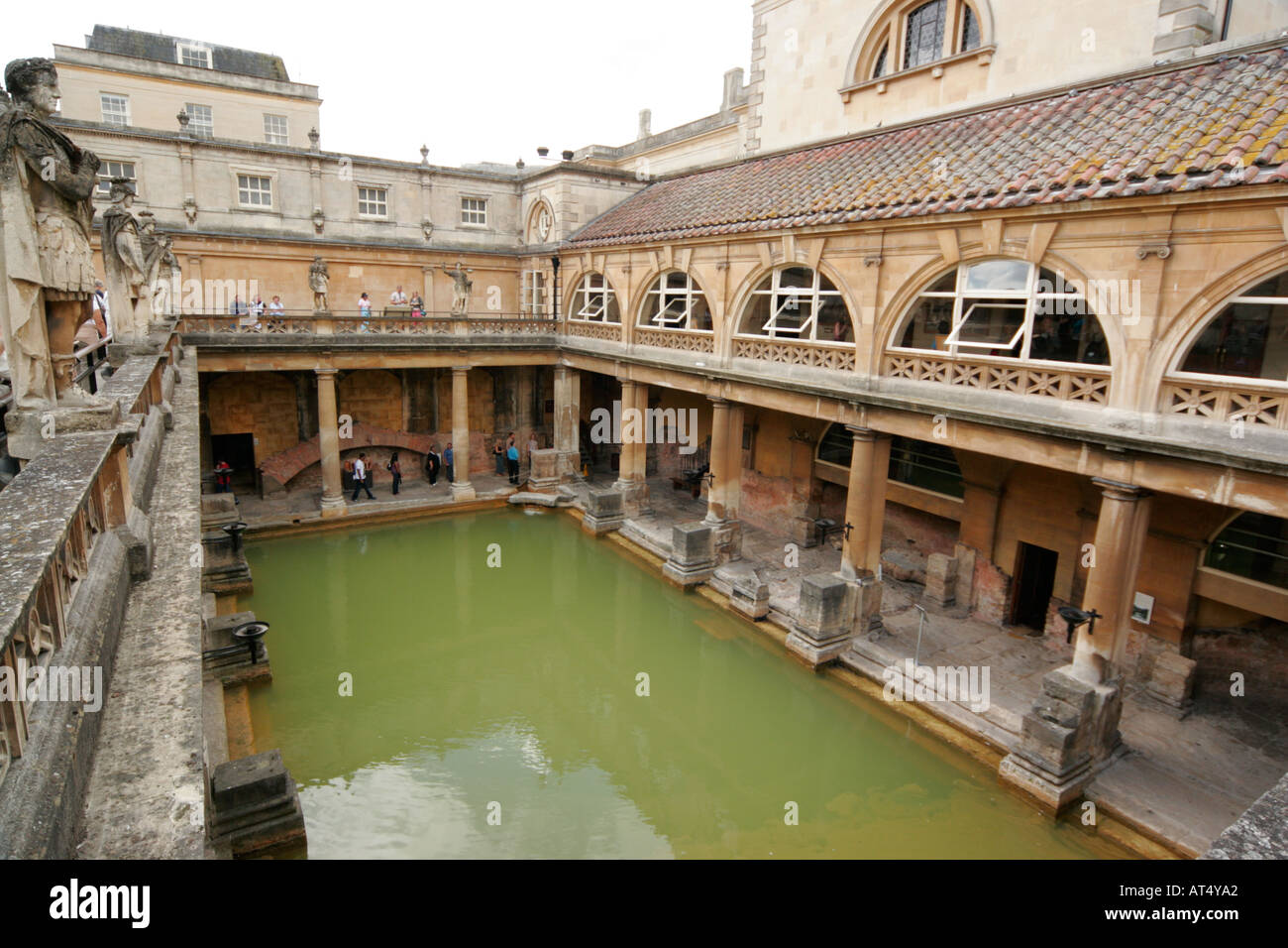 Georgische römische Bath Avon Britain British British Isles Großbritannien SOM Somerset Somt Somt U K UK Großbritannien verwelkt Stockfoto