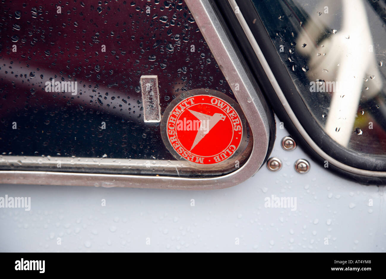 Detail auf eine Messerschmitt-Auto auf dem Goodwood Revival 2006 Stockfoto