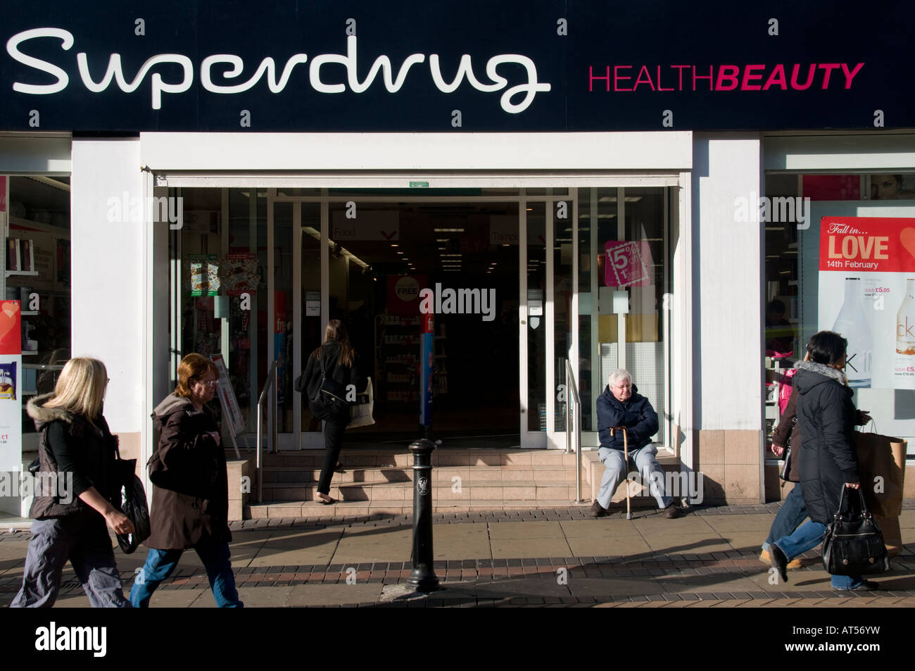 Superdrug Rabatt Gesundheits- und Beauty-Shop Stadtzentrum von Liverpool UK Stockfoto