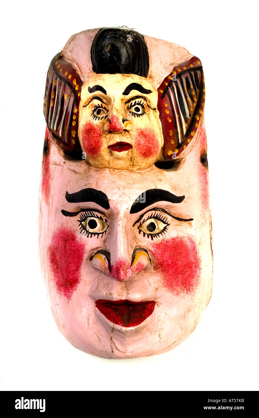 Mexiko Mittelamerika mexikanische Maske Folklore Kunst Stockfoto