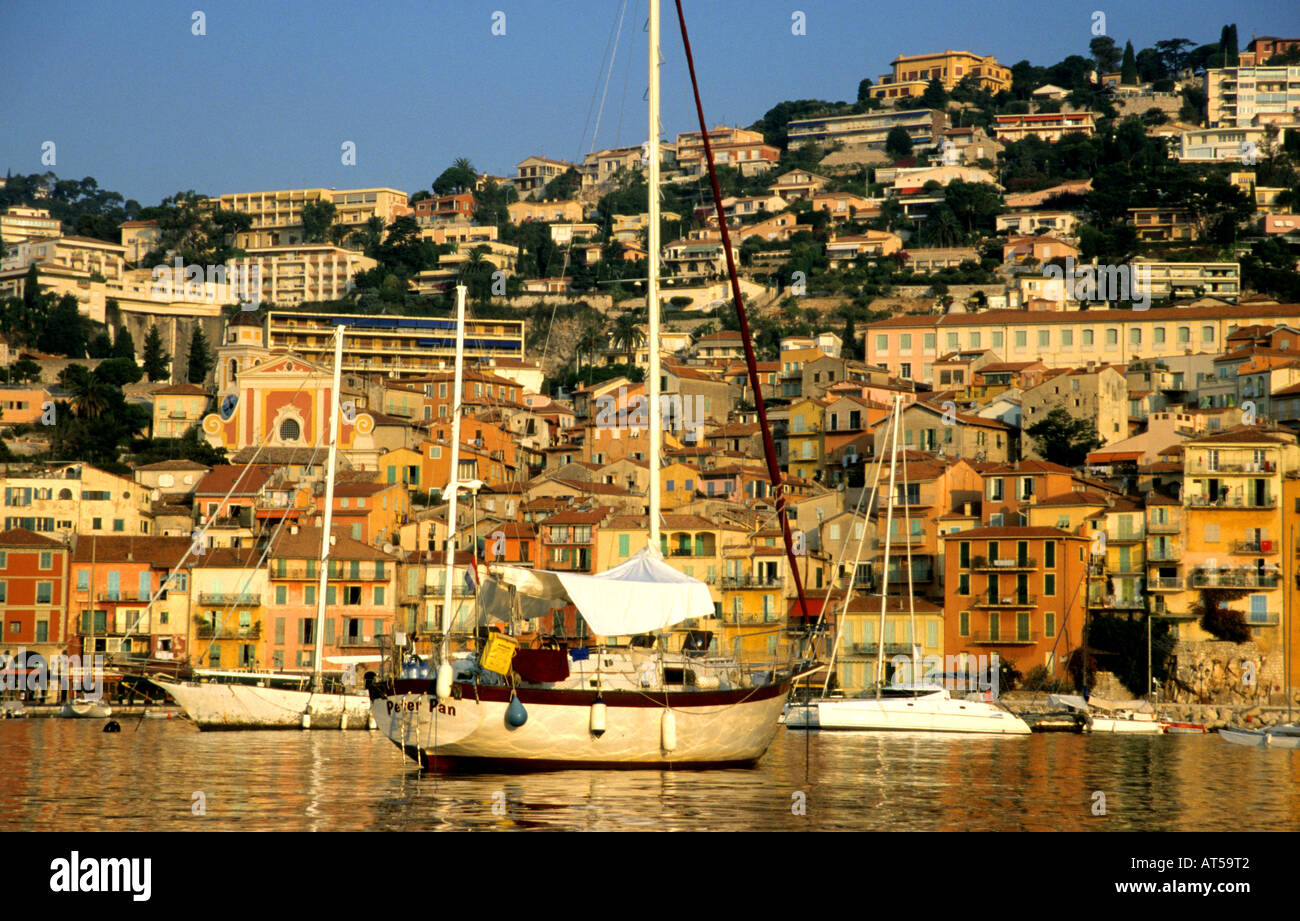 Französisch Frankreich Villefranche Sur Mer Cote ´ Azur Mittelmeer Frankreich Französisch Stockfoto