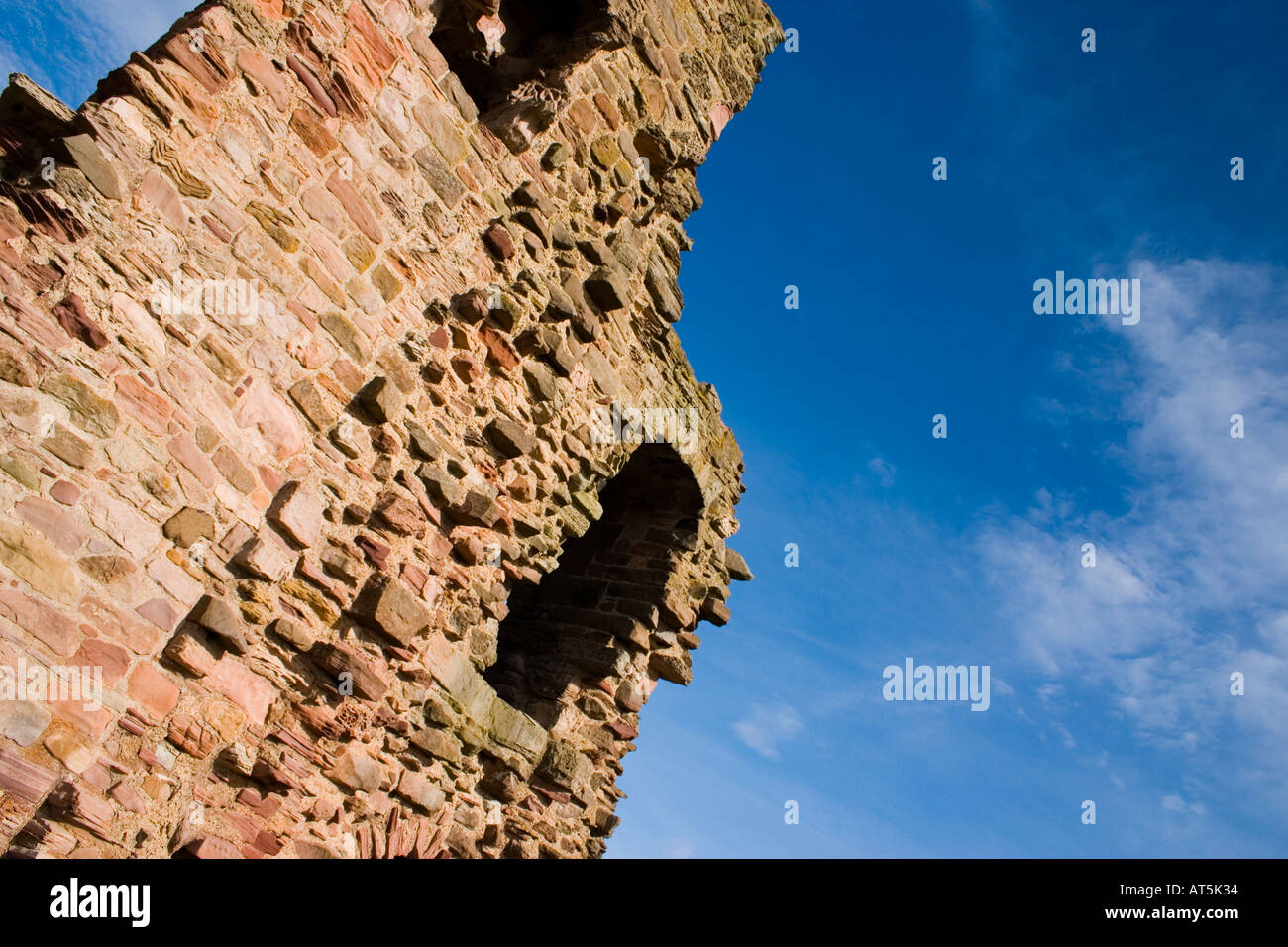 Tantallon Berwickshire Schottland alten Hochburg der Douglas-clan Stockfoto