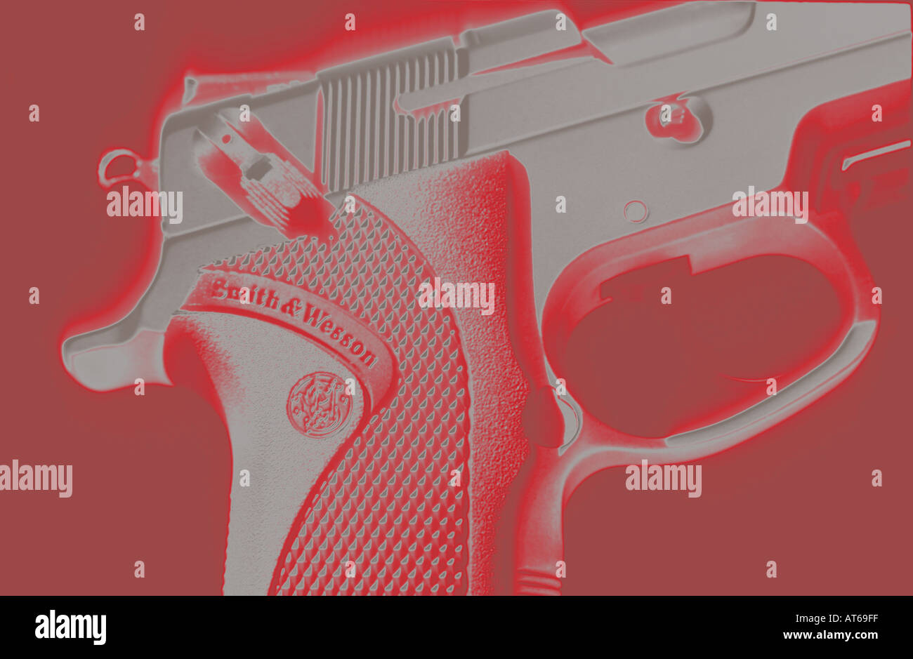 Smith Wesson Semi automatische Pistole Pistole oder Waffe