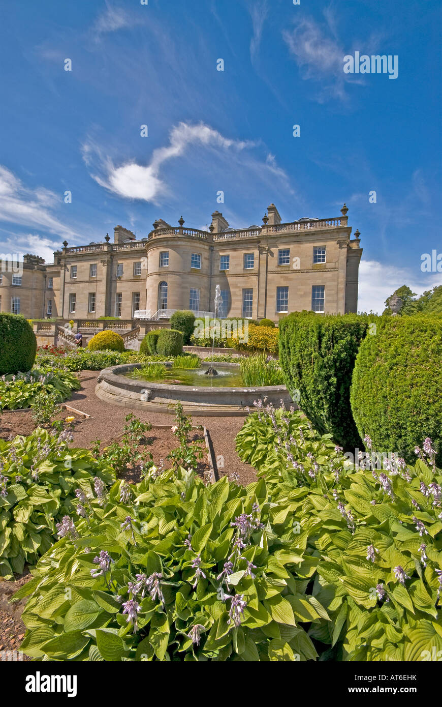 Manderston Haus nr Duns Scottish Borders Schottland Stockfoto