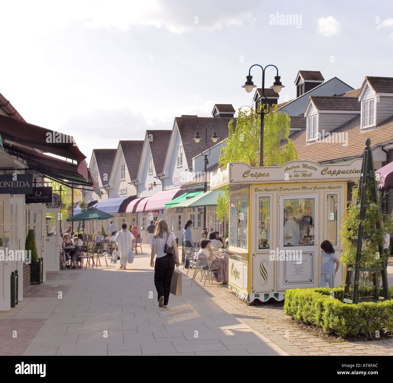 England Midlands Oxfordshire Bicester Village Shopping Center Stockfoto