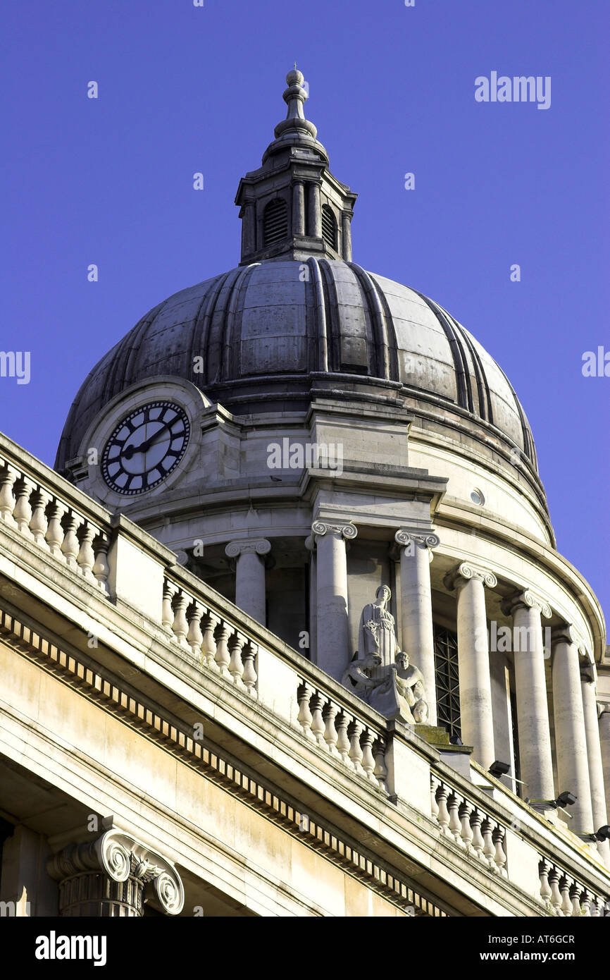 Rathaus, Nottingham, England, Großbritannien Stockfoto