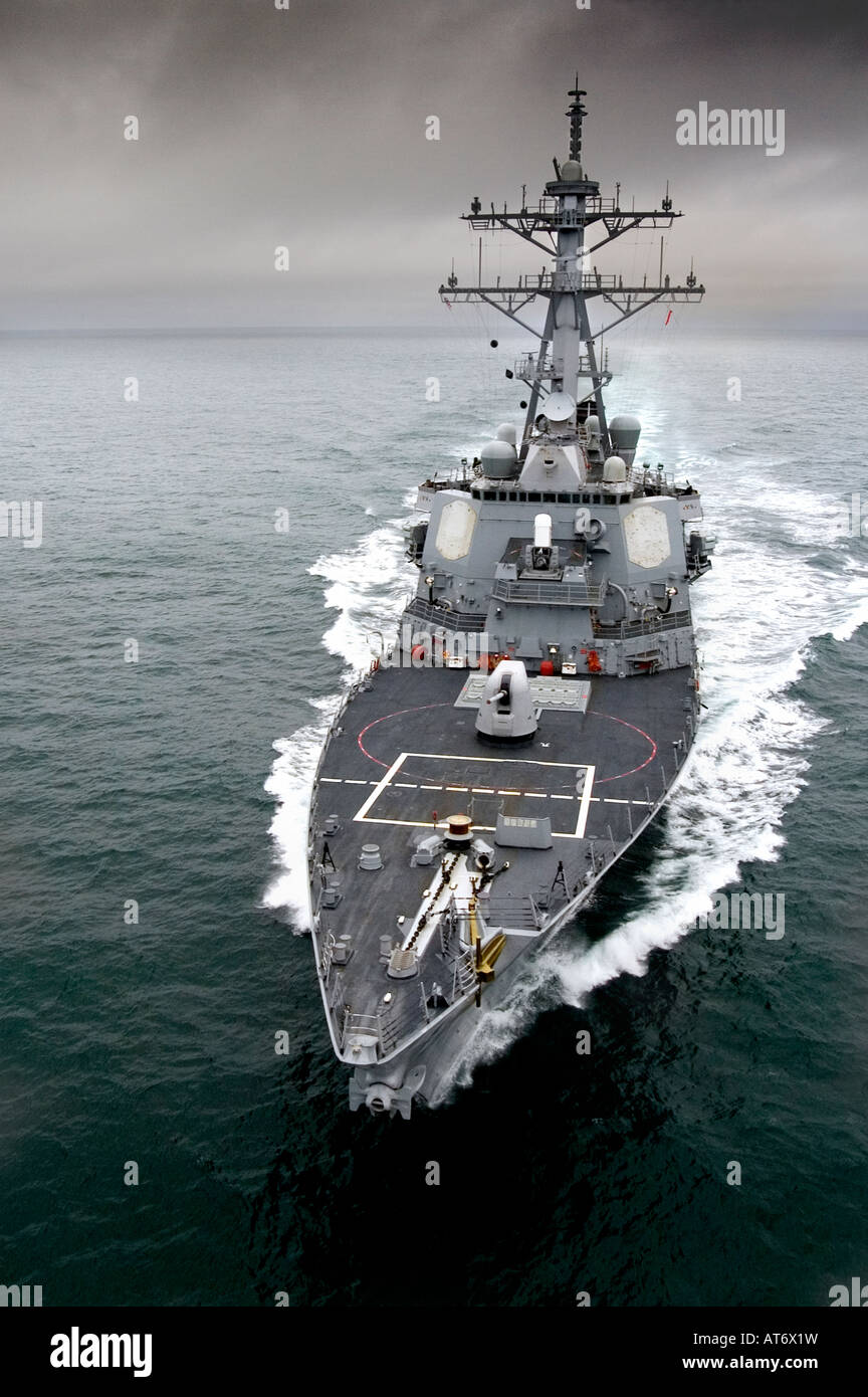 USS The Sullivans, uns Marine Zerstörer sind nach Marine Helden und Führer in diesem Fall die Sullivan-Brüder benannt. Stockfoto