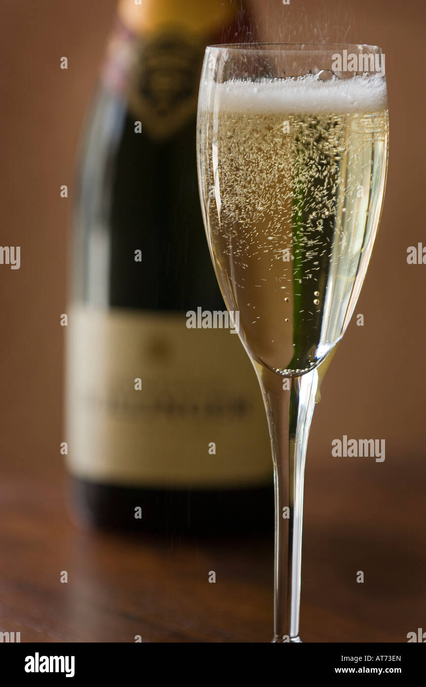 Champagner Stockfoto