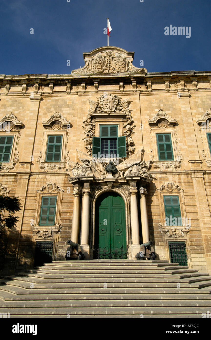 Auberge de Kastilien Valletta Malta Stockfoto